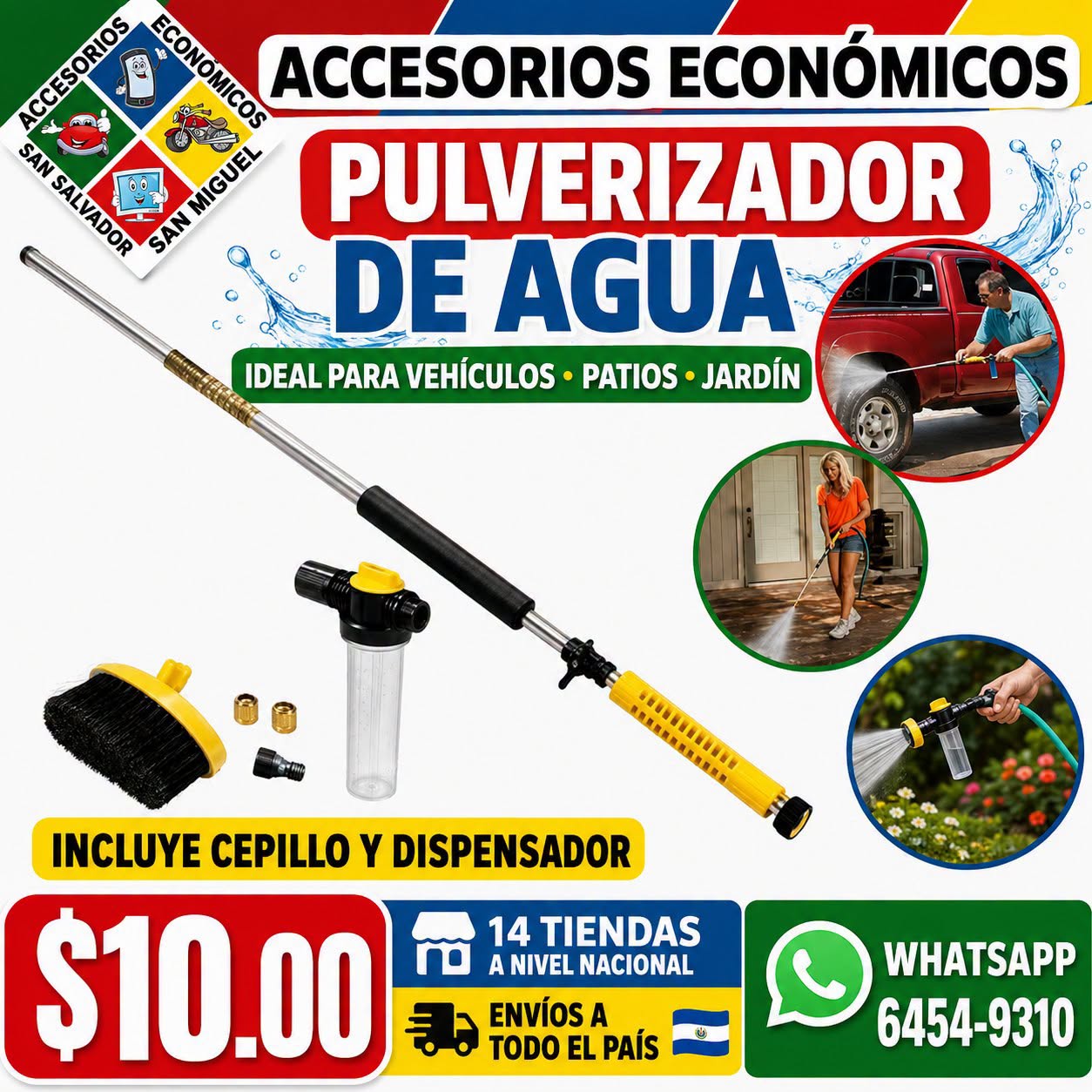 Fotografía real de Pulverizador de agua